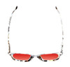 Medspex R785 Shiny Blue Quartz/Brown Black Deep Red Color Therapy Reading Glasses