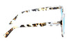 Medspex R785 Shiny Blue Quartz/Brown Black Baby Blue Color Therapy Reading Glasses