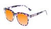 Medspex R785 Shiny Pink Quartz/Blue Black Light Orange Color Therapy Reading Glasses