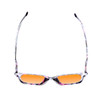 Medspex R785 Shiny Pink Quartz/Blue Black Light Orange Color Therapy Reading Glasses