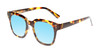 Medspex R785 Tortoise Havana Brown Gold Baby Blue Color Therapy Reading Glasses