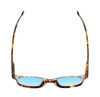 Medspex R785 Tortoise Havana Brown Gold Baby Blue Color Therapy Reading Glasses