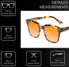 Medspex R785 Tortoise Havana Brown Gold Light Orange Color Therapy Reading Glasses