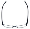 OGA Designer Eyeglasses 7922O-BN051 in Black & Blue :: Custom Left & Right Lens