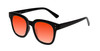 Medspex R785 Gloss Black Amber Orange Color Therapy Reading Glasses