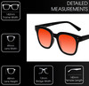 Medspex R785 Gloss Black Amber Orange Color Therapy Reading Glasses