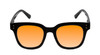 Medspex R785 Gloss Black Light Orange Color Therapy Reading Glasses