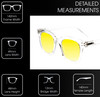 Medspex R785 Crystal Clear Gold Yellow Color Therapy Reading Glasses