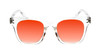 Medspex R785 Crystal Clear Amber Orange Color Therapy Reading Glasses