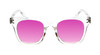 Medspex R785 Crystal Clear Passion Purple Color Therapy Reading Glasses