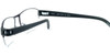 OGA Designer Eyeglasses 7926O-GG082 in Gunmetal & Black :: Custom Left & Right Lens