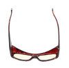 Medspex Fl012 Amber Brown Tortoise Havana Crystal (Fl012) Yellow Color Therapy Reading Glasses