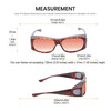 Medspex Fl012 Tortoise Havana Tan Yellow Color Therapy Reading Glasses