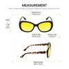 Medspex Calabria SOPHIA Gloss Black Gold Yellow Color Therapy Reading Glasses image 3