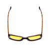 Medspex Calabria SOPHIA Brown Crystal Tortoise Gold Yellow Color Therapy Reading Glasses image 7