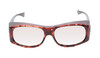 Medspex Fl012 Amber Brown Tortoise Havana Crystal (Fl012) Rose Color Therapy Reading Glasses