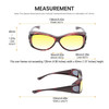 Medspex Fl010 Tortoise Havana Light Golden Yellow Color Therapy Reading Glasses