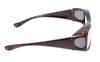 Medspex Fl010 Amber Brown Tortoise Havana Crystal (Fl010) Rose Color Therapy Reading Glasses