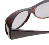 Medspex Fl010 Amber Brown Tortoise Havana Crystal (Fl010) Rose Color Therapy Reading Glasses