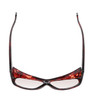 Medspex Fl010 Amber Brown Tortoise Havana Crystal (Fl010) Rose Color Therapy Reading Glasses