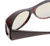 Medspex Fl010 Amber Brown Tortoise Havana Crystal (Fl010) Orange Color Therapy Reading Glasses