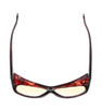 Medspex Fl010 Amber Brown Tortoise Havana Crystal (Fl010) Orange Color Therapy Reading Glasses
