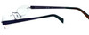 Totally Rimless Designer Eyeglasses TR163-CBT in Gunmetal :: Custom Left & Right Lens