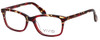 Calabria Splash SP63 Designer Eyeglasses in Tortoise-Red :: Custom Left & Right Lens
