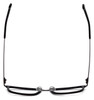Calabria Elite Designer Eyeglasses CE113 in Black & Gunmetal :: Custom Left & Right Lens