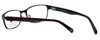 Argyleculture Designer Eyeglasses Django in Brown-Blue :: Custom Left & Right Lens