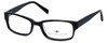 Argyleculture Designer Eyeglasses Hendrix in Black-Blue :: Custom Left & Right Lens