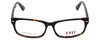 BMEC Big Twist Designer Eyeglasses in Tortoise :: Custom Left & Right Lens