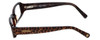 Dereon DOC318 Designer Eyeglasses in Brown/Cheetah :: Custom Left & Right Lens