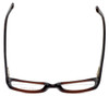 Dereon DOC318 Designer Eyeglasses in Brown/Cheetah :: Custom Left & Right Lens