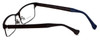 Marc Ecko Developer Designer Eyeglasses in Brown :: Custom Left & Right Lens
