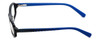 Nike 5512 Designer Eyeglasses in Black-Blue :: Custom Left & Right Lens