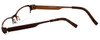 OGI 9048 Designer Eyeglasses in Brown :: Custom Left & Right Lens