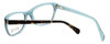 Calabria Splash Designer Eyeglasses SP60 in Demi-Blue :: Custom Left & Right Lens