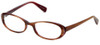 Paul Smith Designer Eyeglasses PS278-SYGA in Brown Stripe Burgundy 51mm :: Custom Left & Right Lens