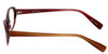 Paul Smith Designer Eyeglasses PS278-SYGA in Brown Stripe Burgundy 51mm :: Custom Left & Right Lens