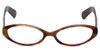 Paul Smith Designer Eyeglasses PS296-SYGA in Brown Stripe Burgundy 52mm :: Custom Left & Right Lens