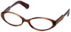 Paul Smith Designer Eyeglasses PS296-SYGA in Brown Stripe Burgundy 52mm :: Custom Left & Right Lens