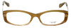 Oliver Peoples Designer Eyeglasses Idelle TZGR in Topaz Gradient 50mm :: Custom Left & Right Lens
