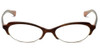 Oliver Peoples Designer Eyeglasses Lorelei OTPI in Brown Stripe 50mm :: Custom Left & Right Lens