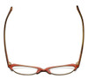 Oliver Peoples Designer Eyeglasses Lorelei OTPI in Brown Stripe 50mm :: Custom Left & Right Lens