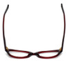 Oliver Peoples Designer Eyeglasses Marceau SI in Burgundy 51mm :: Custom Left & Right Lens