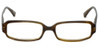 Oliver Peoples Designer Eyeglasses Tulin OT in Olive Tortoise 52mm :: Custom Left & Right Lens