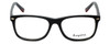 Esquire Designer Eyeglasses EQ1512 in Black 53mm :: Custom Left & Right Lens