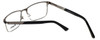 Esquire Designer Eyeglasses EQ1516 in Black 57mm :: Custom Left & Right Lens
