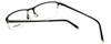Esquire Semi-Rimless Stainless Steel Eyeglasses EQ1520 Gunmetal 54mm Custom Lens